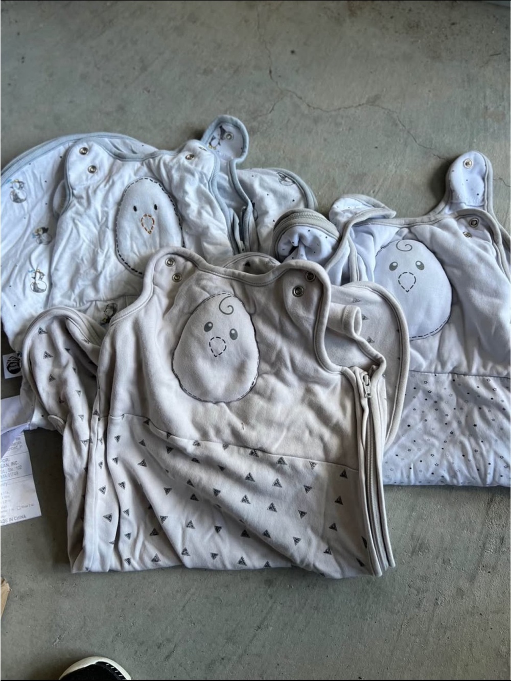 3 Pack Nested Bean Sleep Sacks